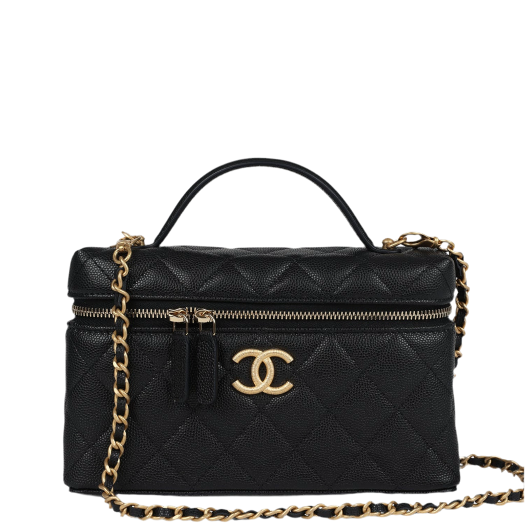 Chanel Vanity Case With Chain