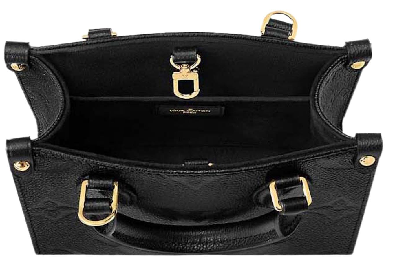 Louis Vuitton OnTheGo BB in Black Monogram Empreinte Leather
