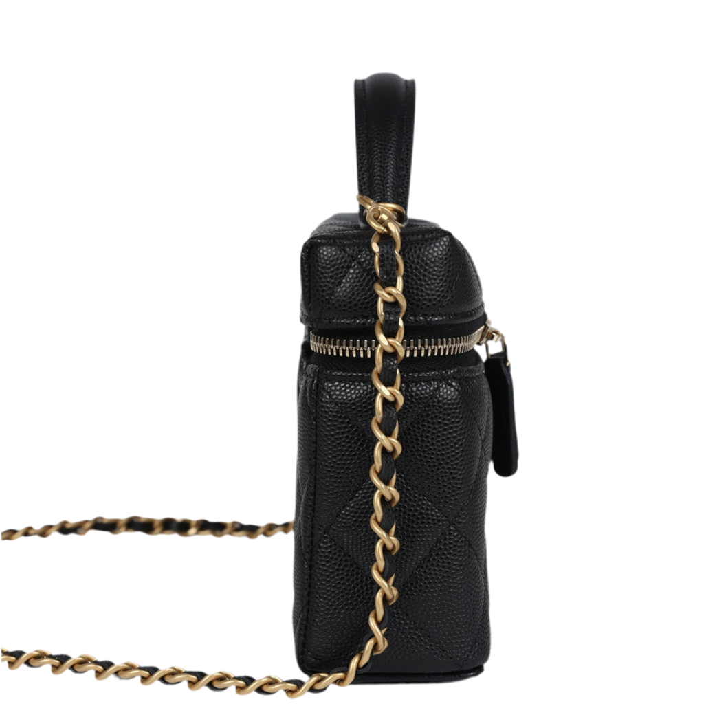 Chanel Vanity Case With Chain