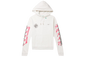 Off-White Diagonal stencil hoodie white pink