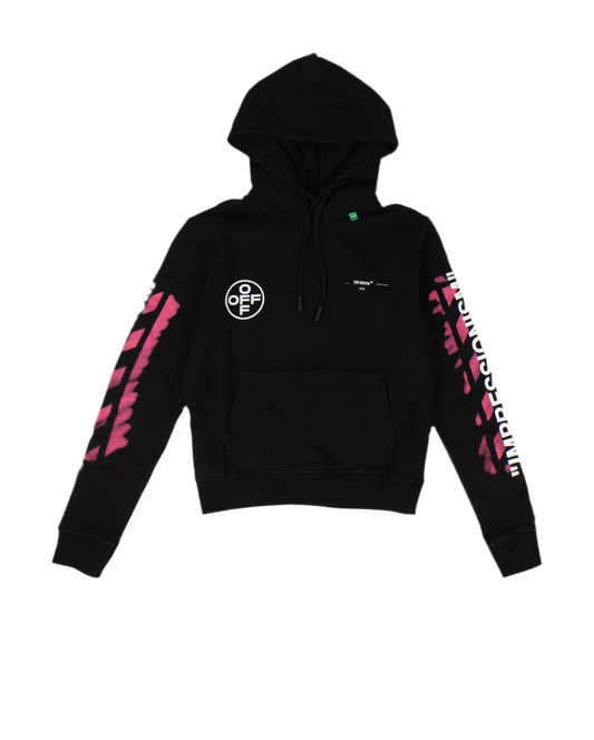 Off-White Stencil Arrow Hooded Sweatshirt
