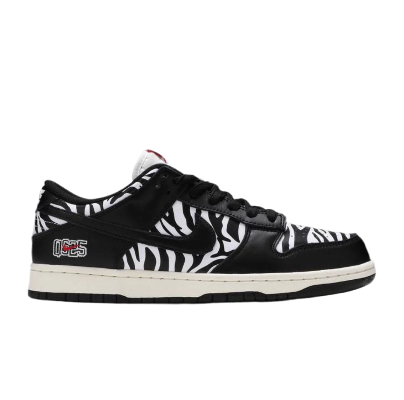 Nike SB Dunk Low x Quartersnacks "Zebra"