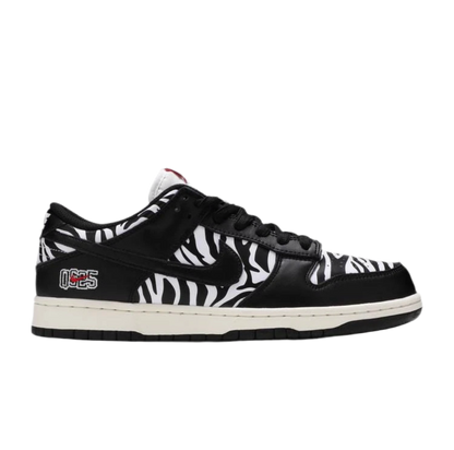 Nike SB Dunk Low x Quartersnacks "Zebra"