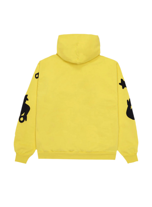 Sp5der Beluga Hoodie Gold
