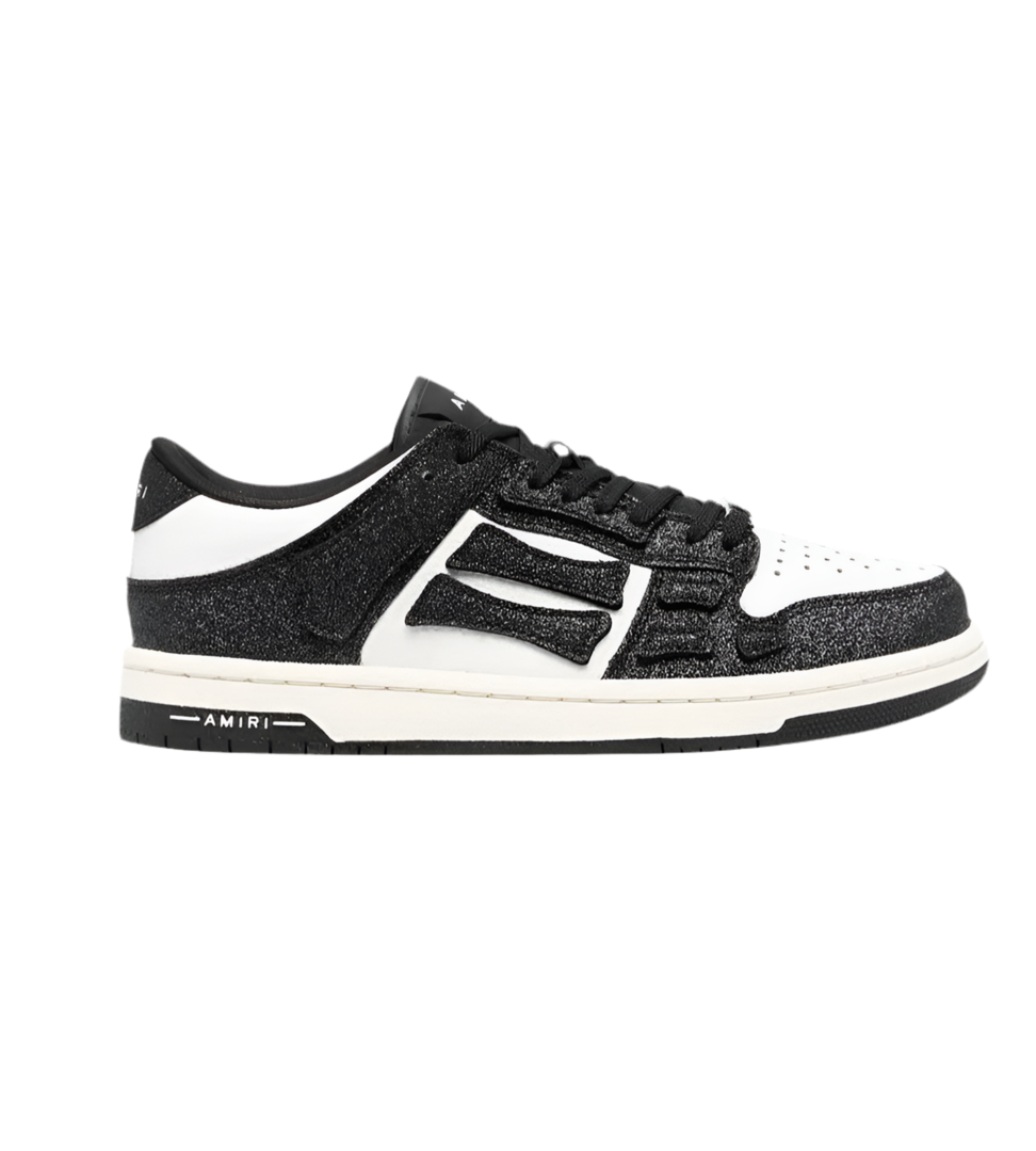 AMIRI Skel Top Low Sneakers - 'Crystal - Black'