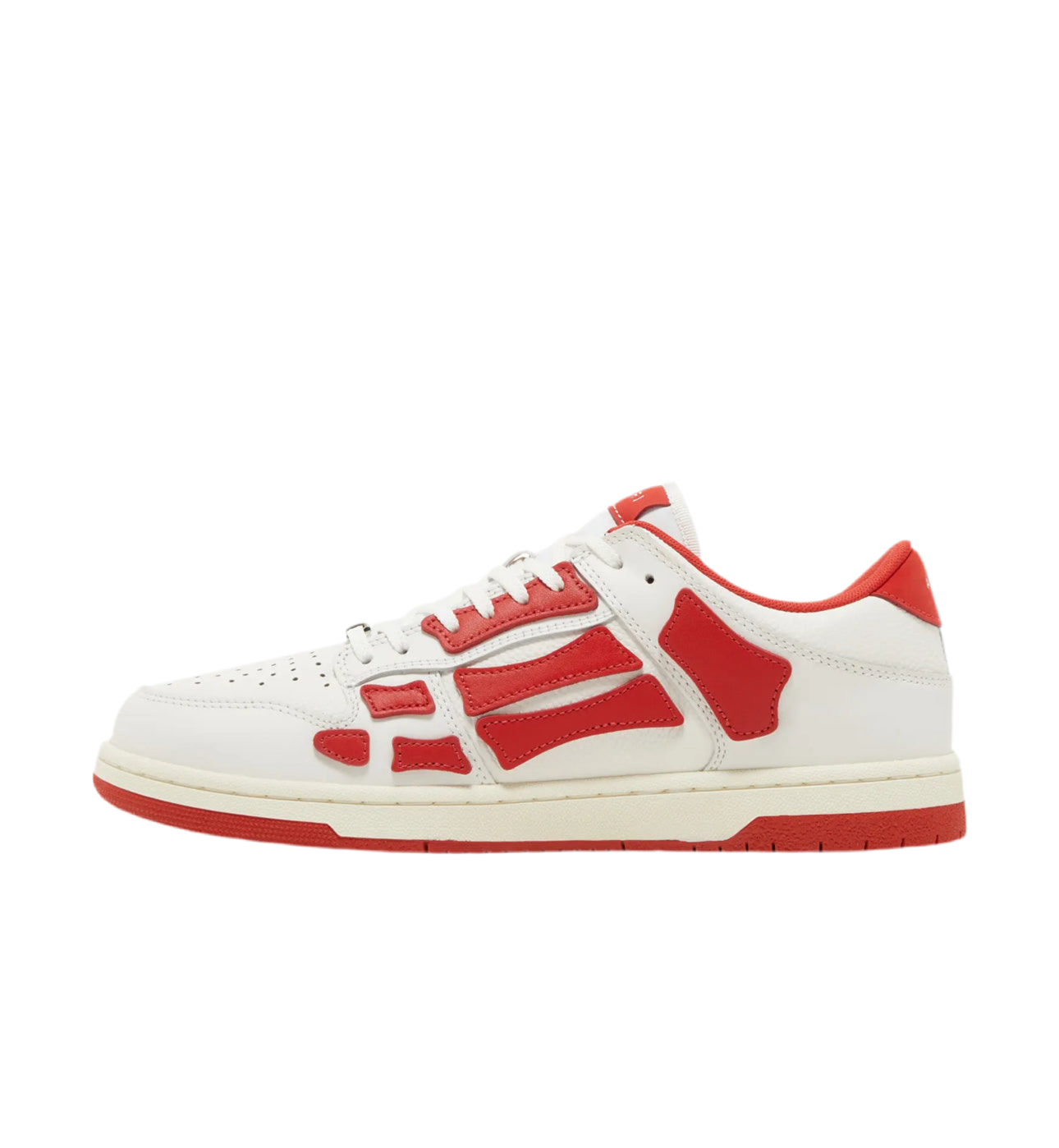 Amiri Skel Top Low 'White Red' Sneakers