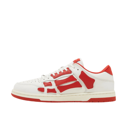 Amiri Skel Top Low 'White Red' Sneakers