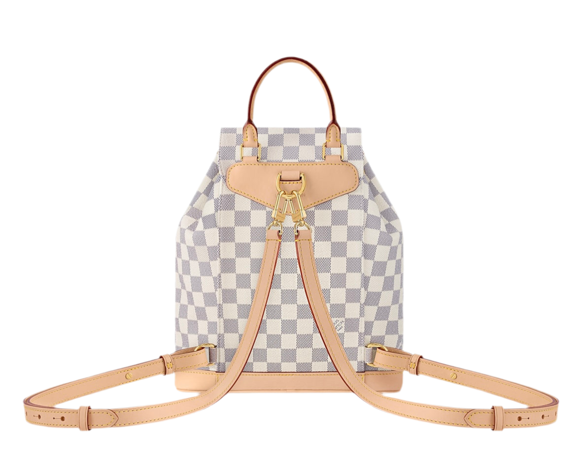 Louis Vuitton Montsouris PM Damier Azur Backback