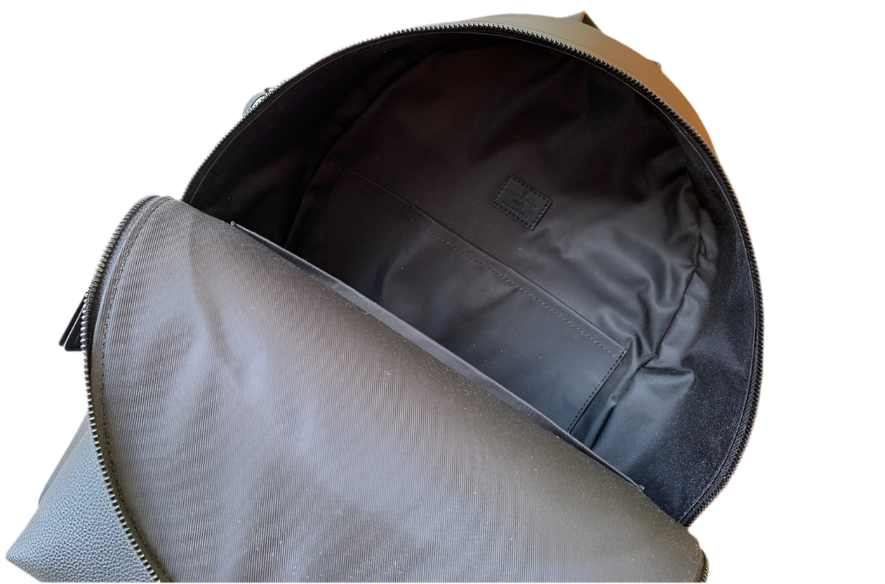 Louis Vuitton Takeoff Black Taurillon Leather Backpack