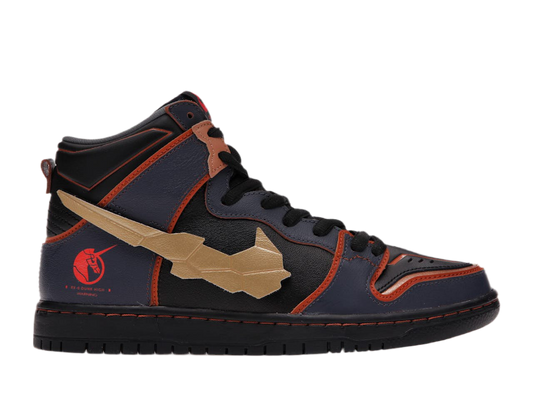 Nike SB Dunk High "Gundam 02 Banshee" sneakers