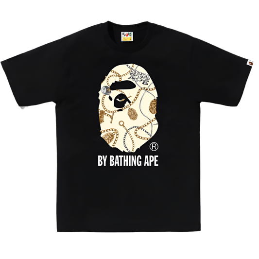 BAPE Mens Jewels Pattern Tee: