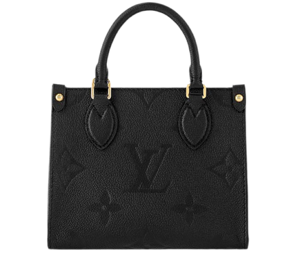 Louis Vuitton OnTheGo BB in Black Monogram Empreinte Leather