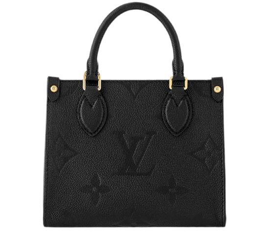 Louis Vuitton OnTheGo BB in Black Monogram Empreinte Leather