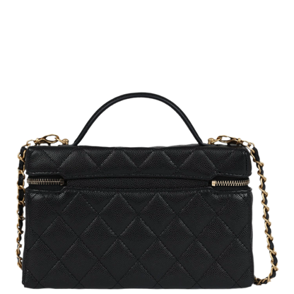 Chanel Vanity Case With Chain