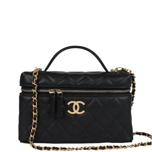Chanel Vanity Case With Chain