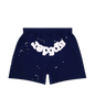 Sp5der OG Web Logo Sweatshort 'Navy'