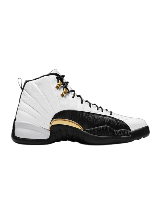 Air Jordan 12 Retro "White/Black/Metallic Gold" sneakers