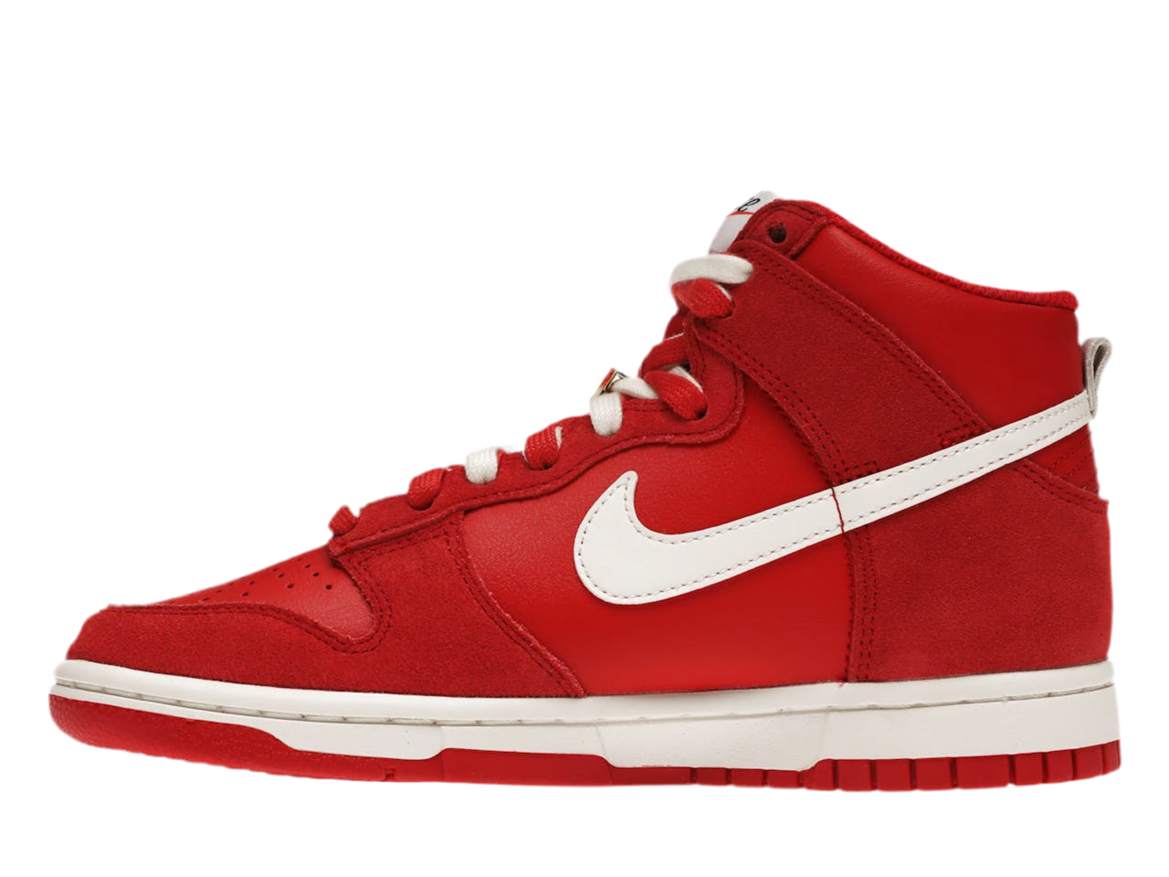 Nike Dunk High First Use "University Red" sneakers