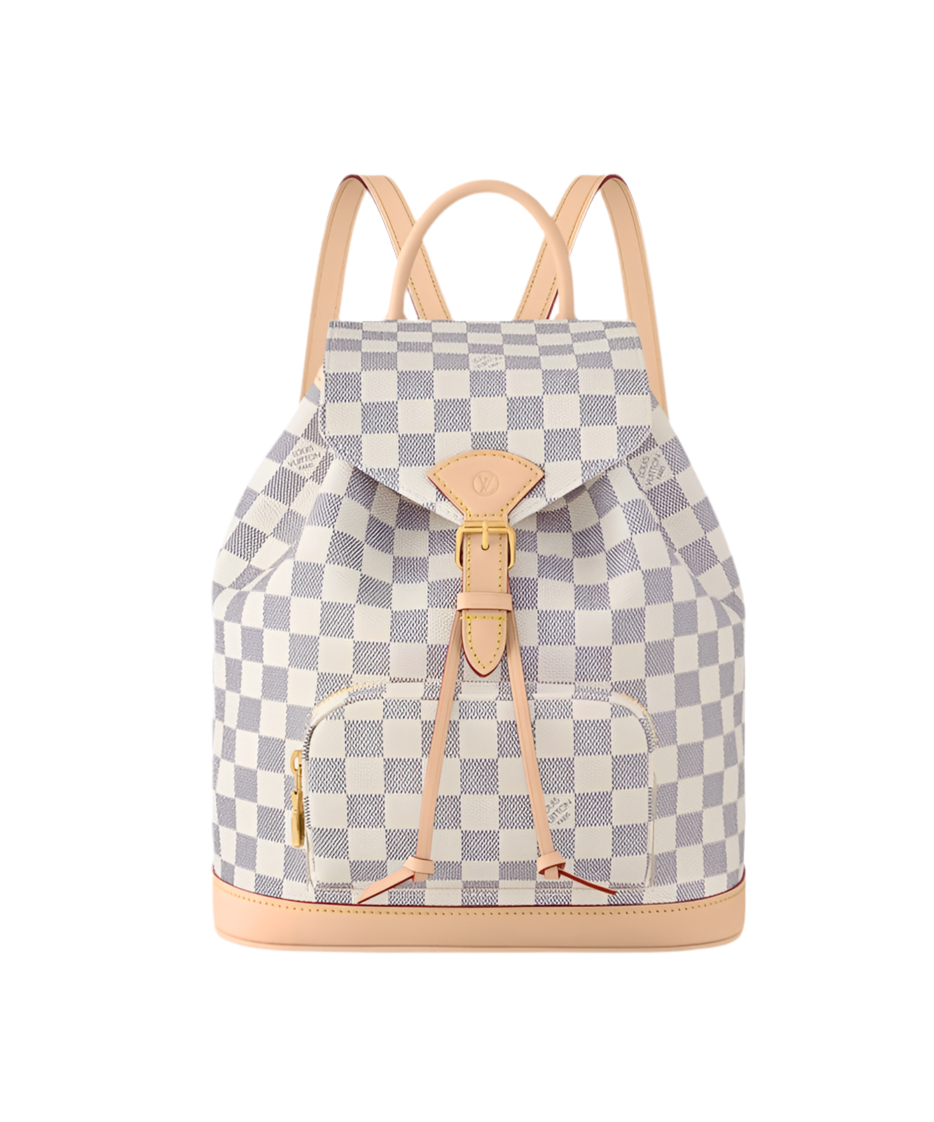 Louis Vuitton Montsouris PM Damier Azur Backback