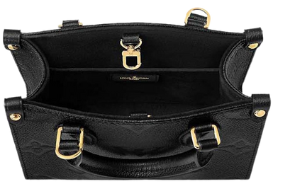 Louis Vuitton OnTheGo BB in Black Monogram Empreinte Leather