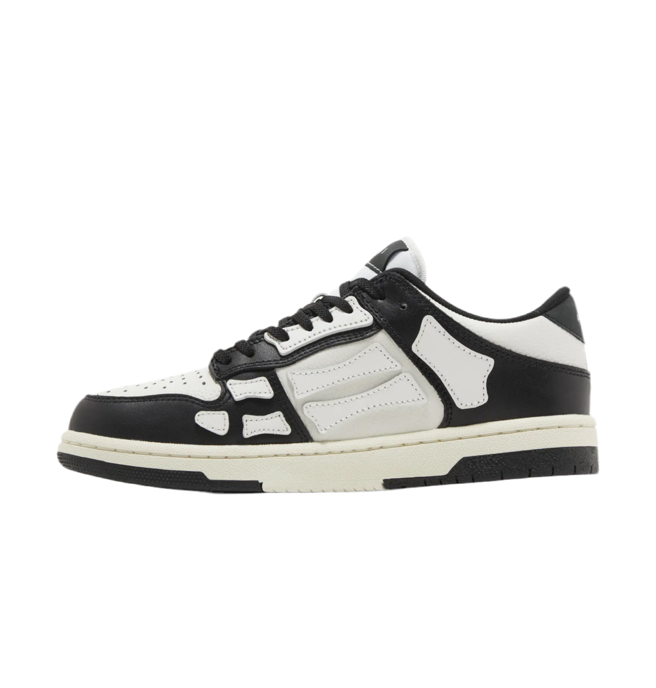 Amiri Skel Top Low 'Black White' Sneakers