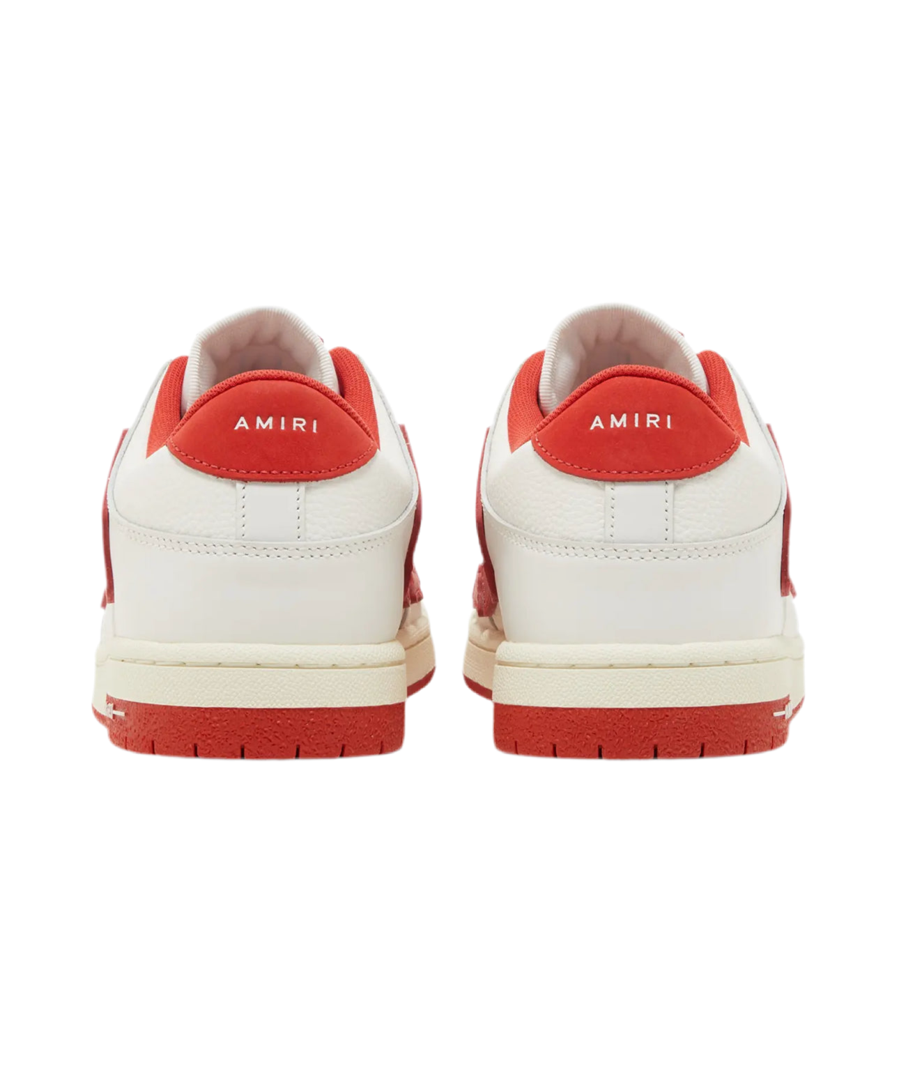 Amiri Skel Top Low 'White Red' Sneakers