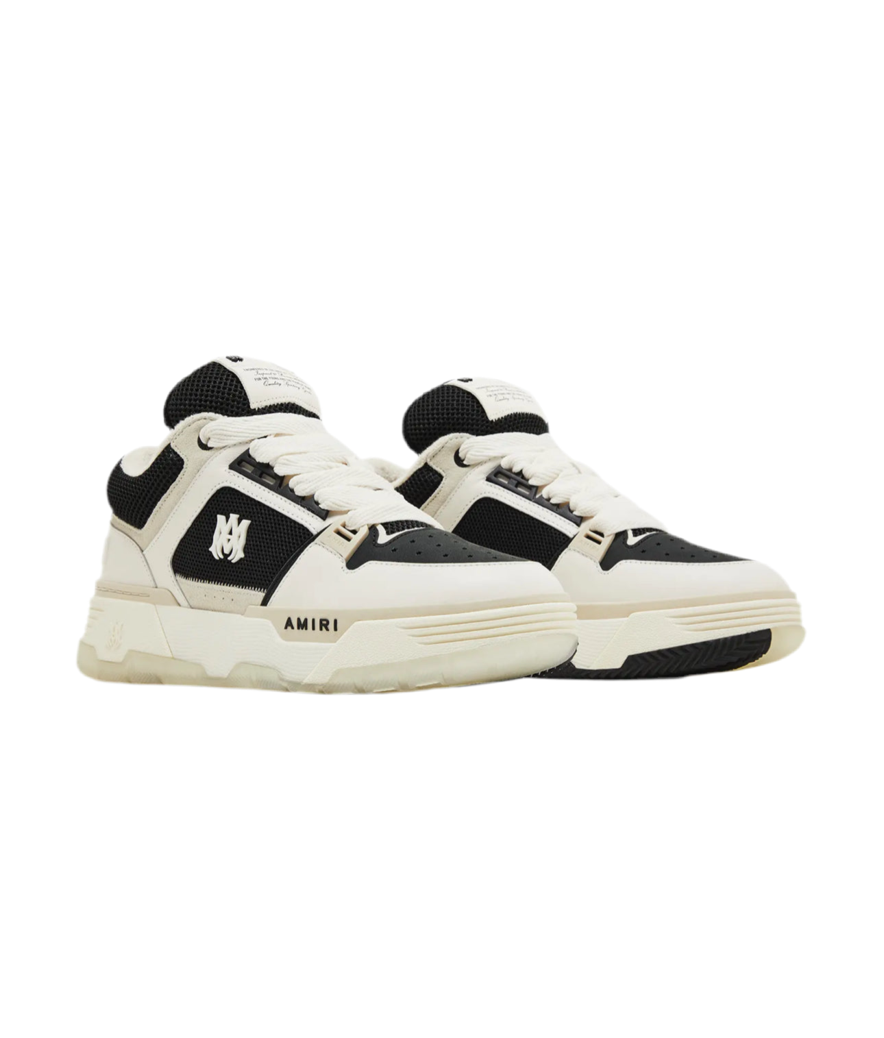 AMIRI MA-1 Low-Top Sneakers - Black Alabaster