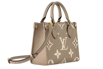 Louis Vuitton OnTheGo BB Dove Gray  Cream
