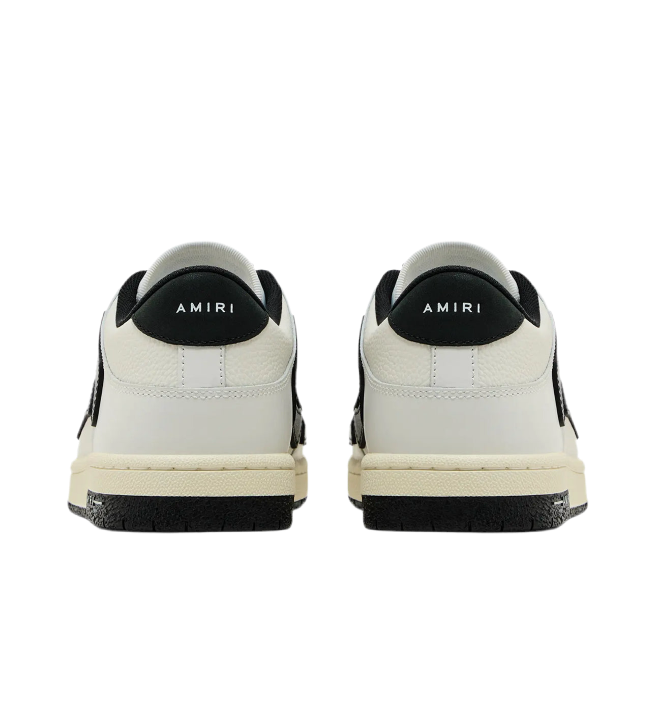 Amiri Skel Top Low 'White Black' Sneakers