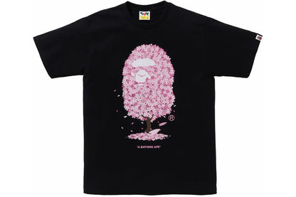 BAPE Sakura Tee Black