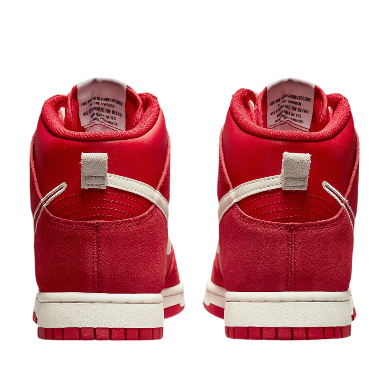 Nike Dunk High First Use "University Red" sneakers