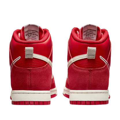 Nike Dunk High First Use "University Red" sneakers