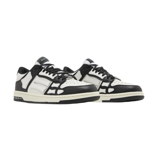 Amiri Skel Top Low 'Black White' Sneakers