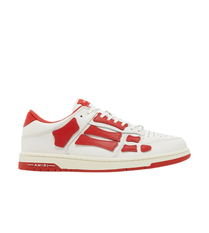 Amiri Skel Top Low 'White Red' Sneakers