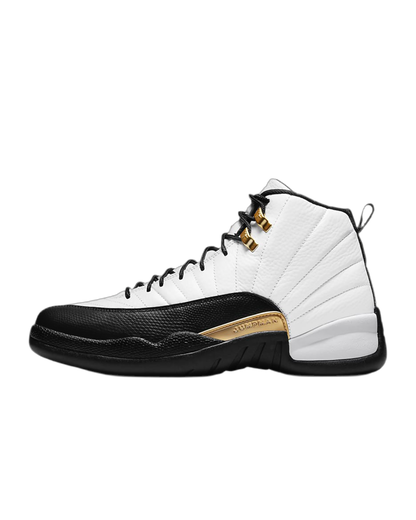 Air Jordan 12 Retro "White/Black/Metallic Gold" sneakers