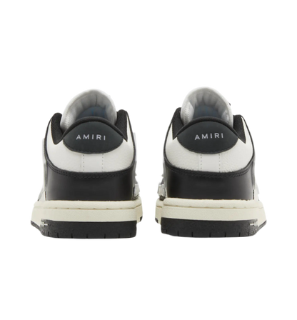 Amiri Skel Top Low 'Black White' Sneakers