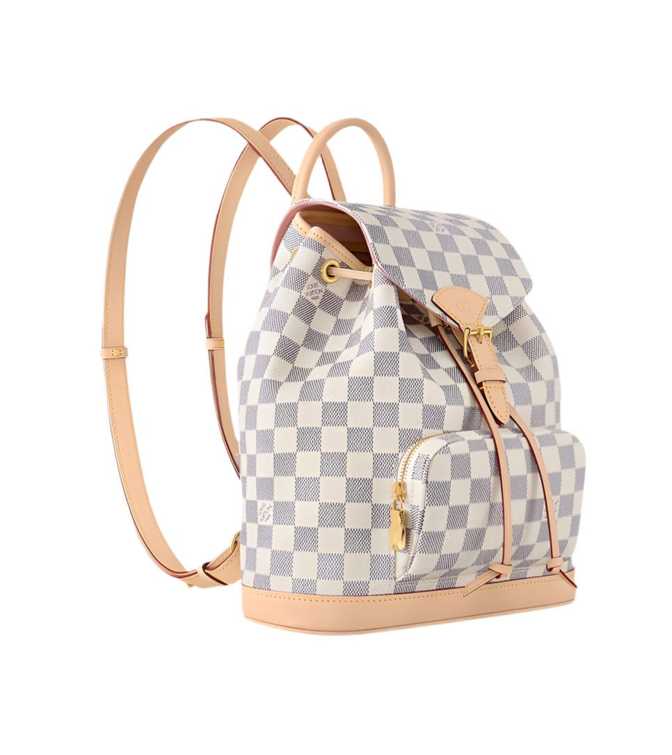 Louis Vuitton Montsouris PM Damier Azur Backback
