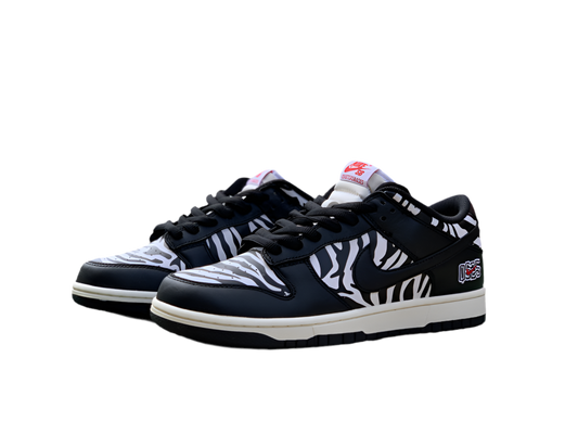 Nike SB Dunk Low x Quartersnacks "Zebra"