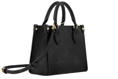 Louis Vuitton OnTheGo BB in Black Monogram Empreinte Leather