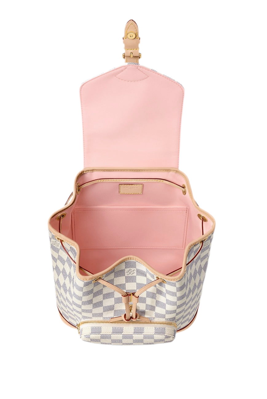 Louis Vuitton Montsouris PM Damier Azur Backback