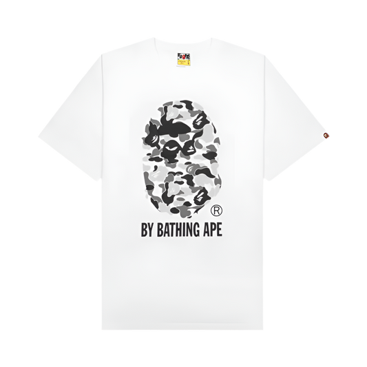 BAPE ABC Camo By Bathing Ape Tee 'White/Grey'