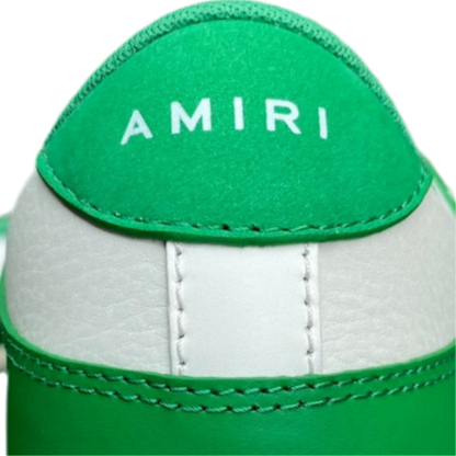 Amiri Skel Top Low 'Green White' Sneakers