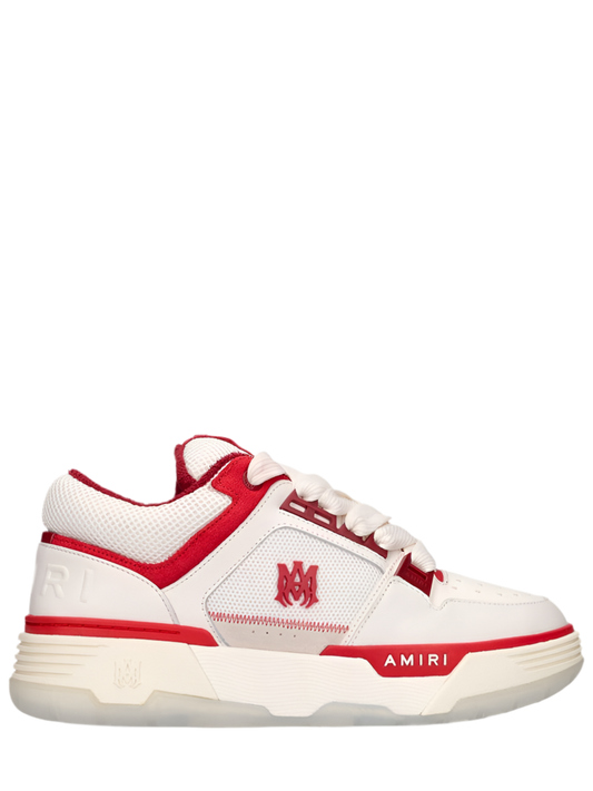 AMIRI MA-1 Low-Top Sneakers - White and Red