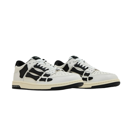 Amiri Skel Top Low 'White Black' Sneakers