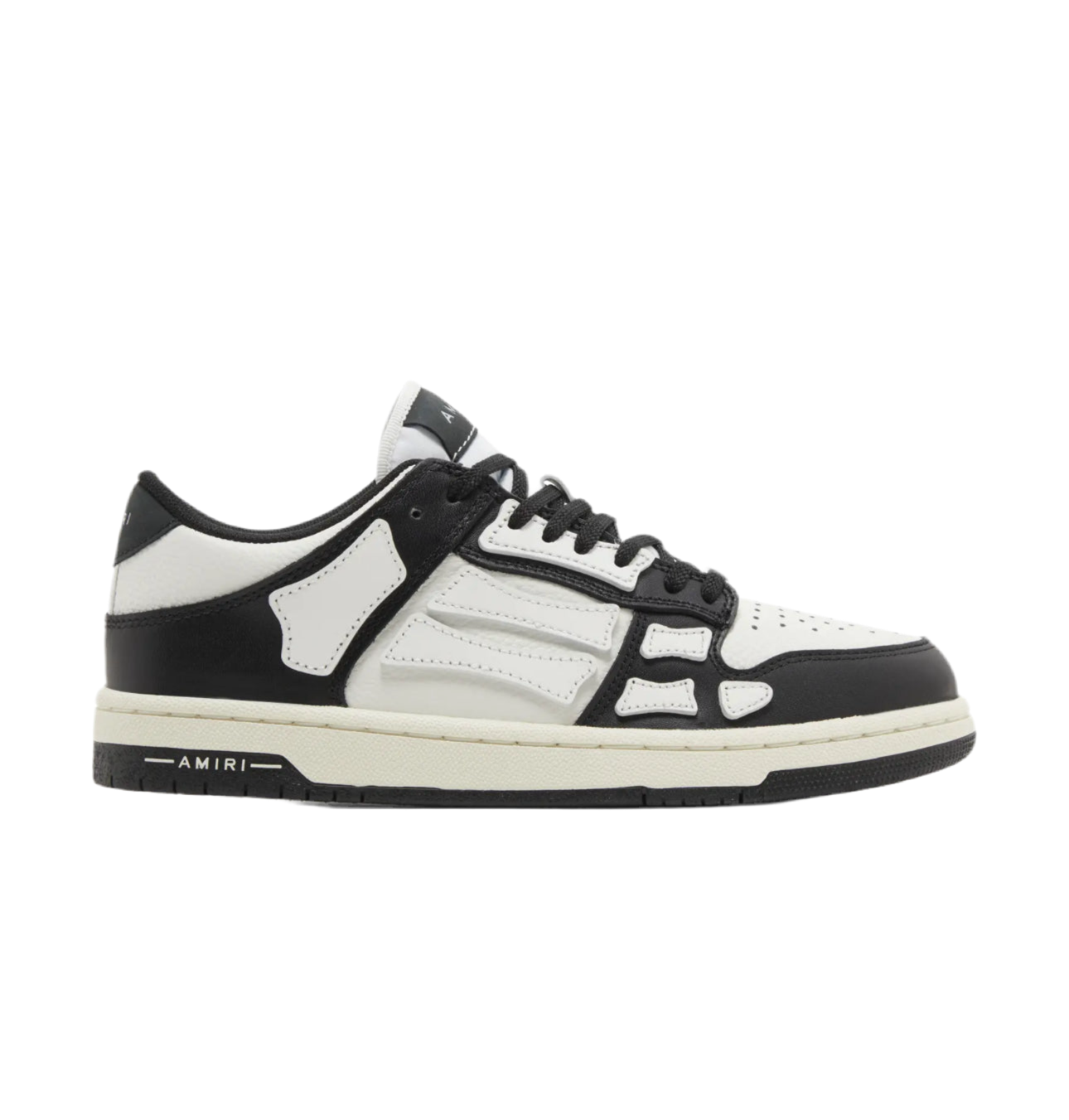 Amiri Skel Top Low 'Black White' Sneakers